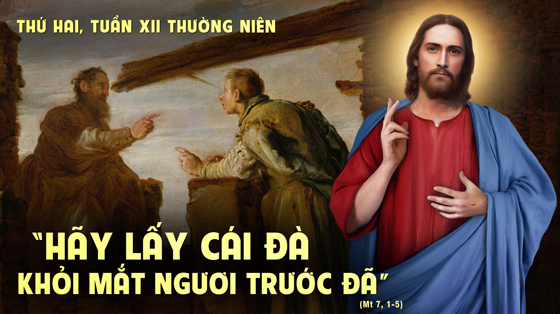 Mt 7, 1-5.2
