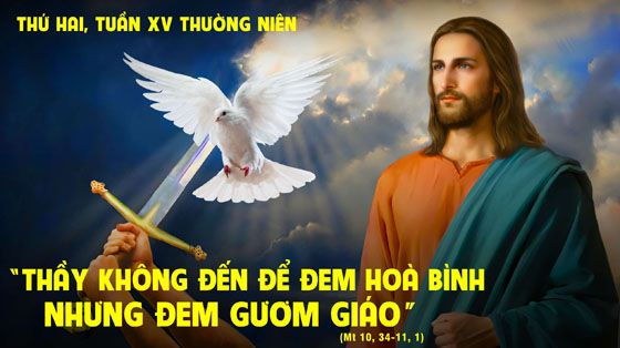 Mt 10, 34; 11, 1.2